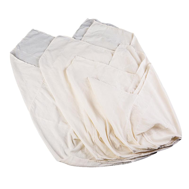 Filtro de tela de algodón para leche de soja, bolsa de malla para filtro de vino, colador verde reutilizable para el hogar, 1 unidad: L