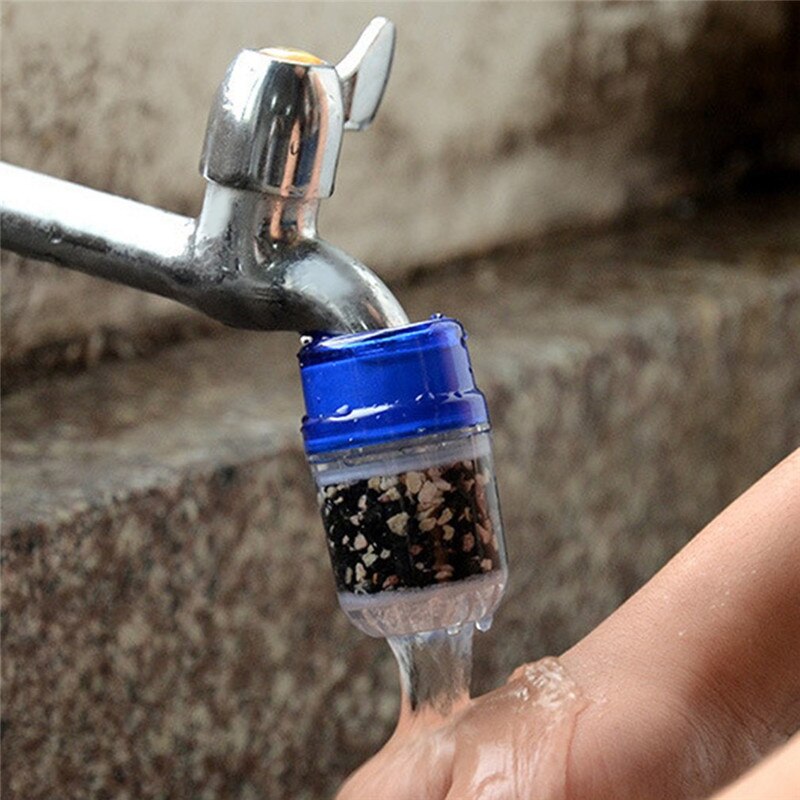 Filter Tap Kitchen Faucets Water Filter Household Water Purifier Washable Filter Water Purification Faucet Water Filter 3*5.8cm