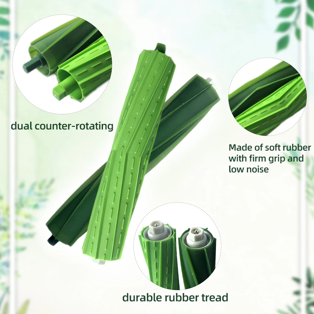 Voor iRobot Roomba i3 i3+ i4 i4+ i6 i6+ i7 i7+ i8 i8+ E5 E6 E7 j7 j7+ j7 Plus Stofzuiger Robot Hoofd-/Zijborstel Hepa Filter