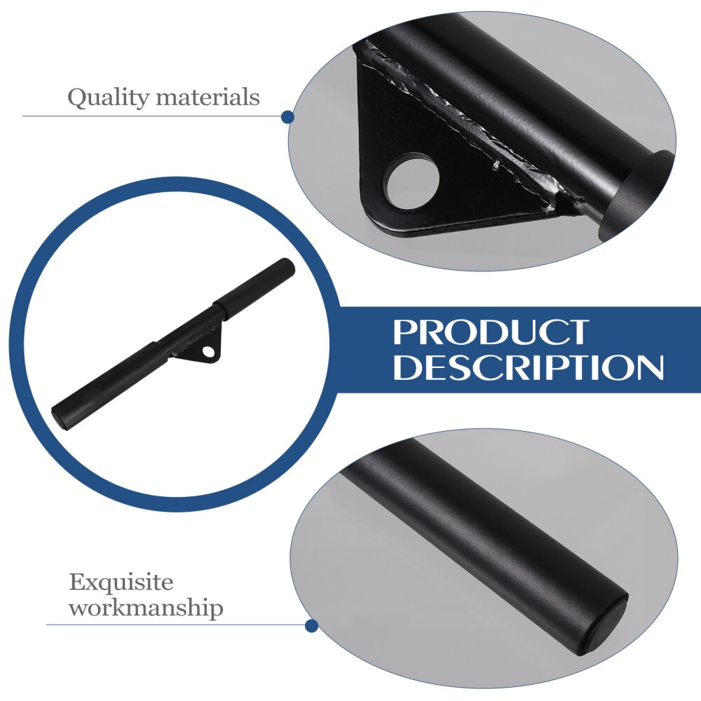 1 Pc Durable Practical Portable Steel Tension Rod Muscle Training Rod Rod Bar for Men Adults