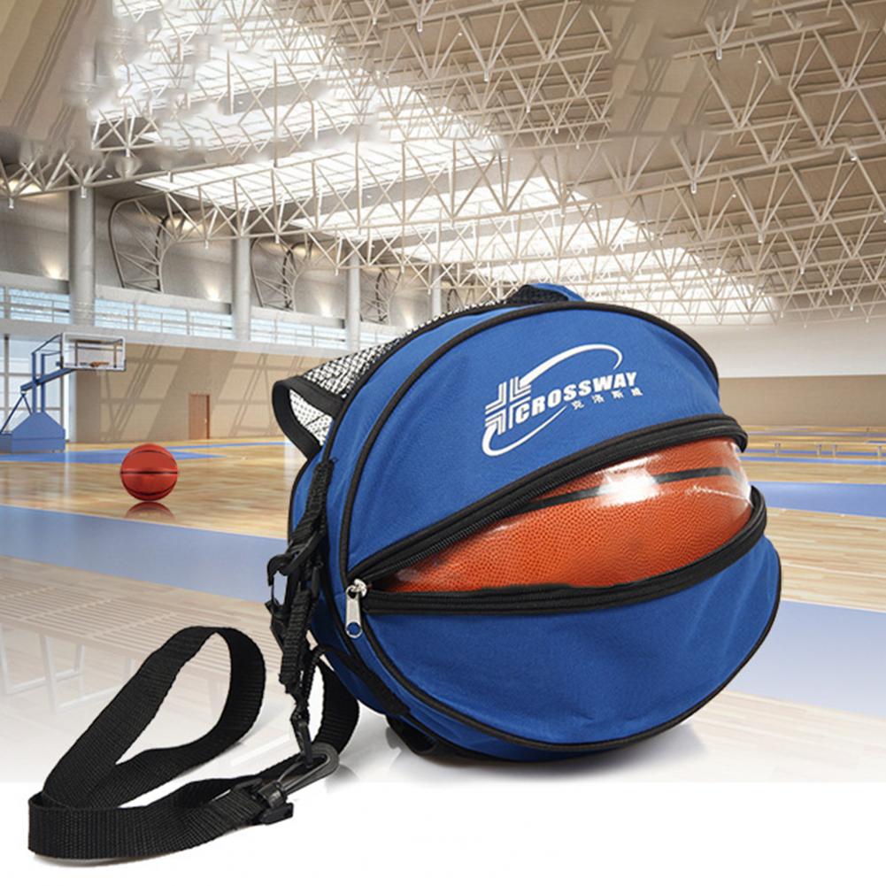 Praktischer basketballhalter, tragbarer volleyballträger, tragbarer, faltbarer fußballrucksack mit ein-schulter-mechanismus