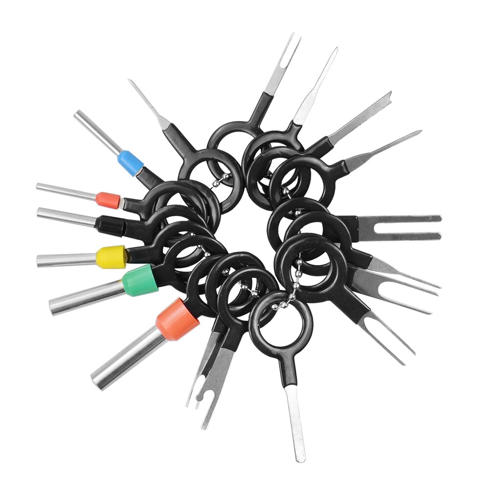 Car Terminal Removal Kit 76Pcs /lot Wiring Crimp Connector Pin Extractor Puller Terminal Repair Tools Kit