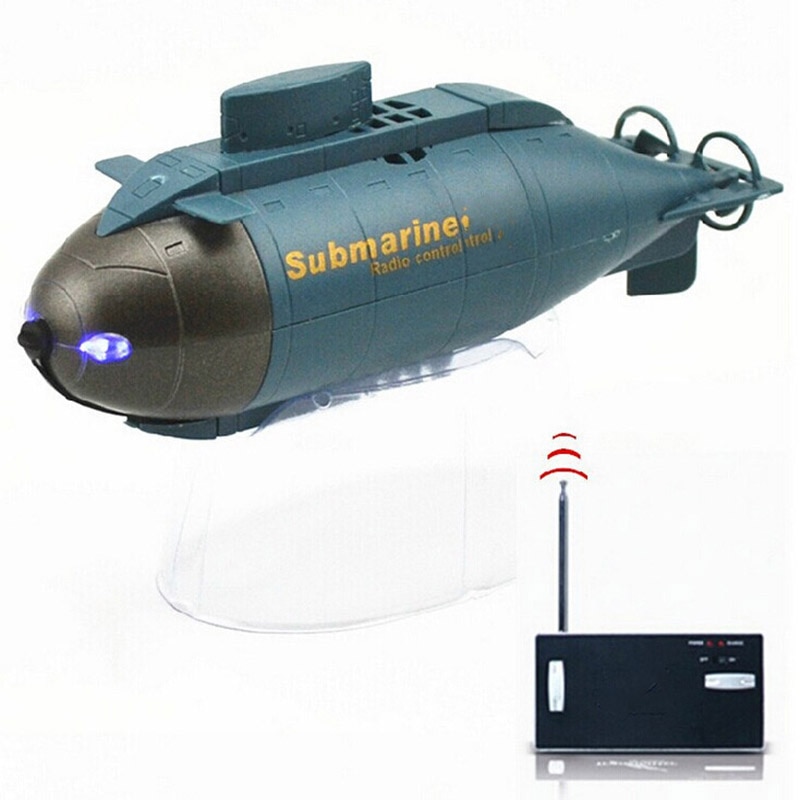 Remote Control Boats Mini wireless remote control submarine 40MHz Remote Control Electric Toy Kid Fun Toys