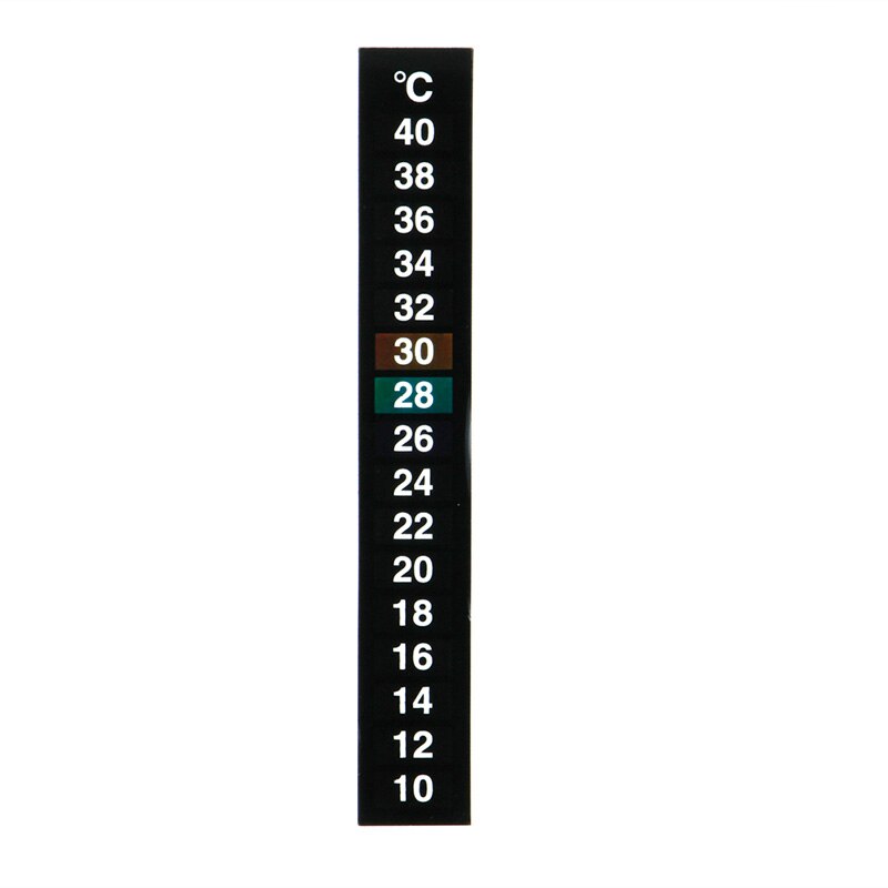 3 Styles 13 cm Digital Aquarium Fish Tank Thermometer Temperature Sticker Digital Scale Label Stick-On 18-34 Celsius degree 1Pc: type1