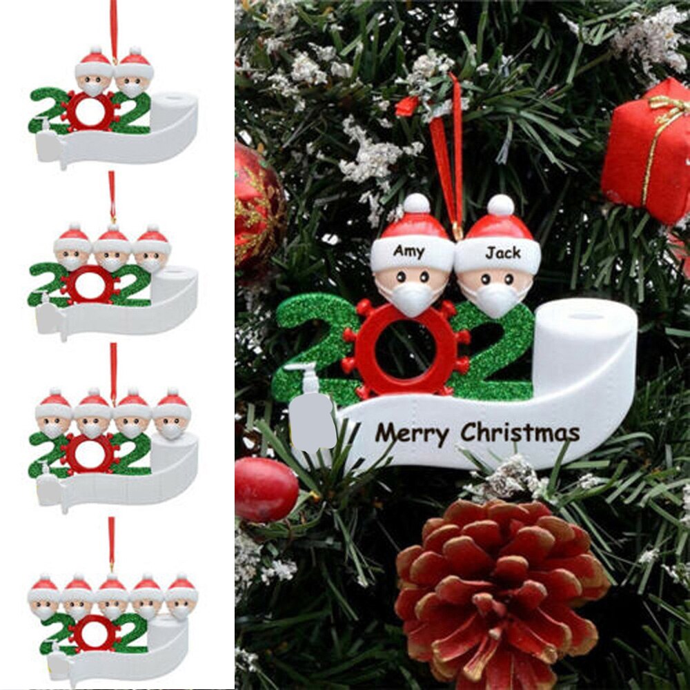 Sødt legetøj julepynt gør det selv navn velsignelser pvc maske snemand juletræ hængende vedhæng sødt julepynt børn