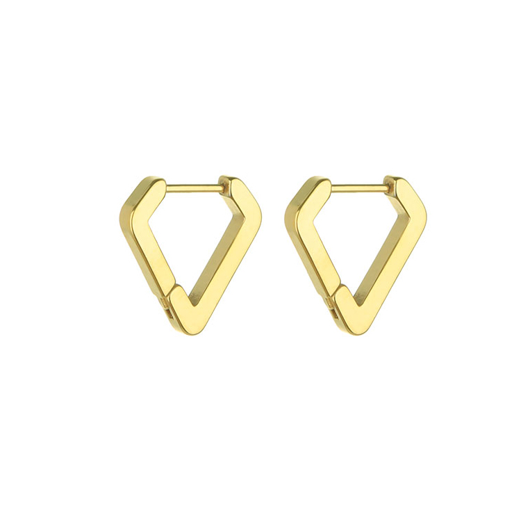 1 Pair Men's Stainless Steel Hoop Earrings, Viking Runes Black Earrings For Men/Women: Black Gun Plated