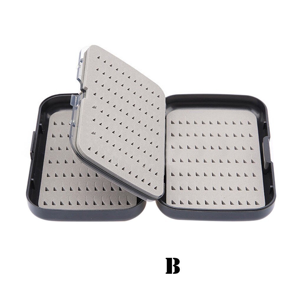 Fishing Tackle Box Double Sides Foam Waterproof Plastic 4 Compartment Fishing Box Fly Fishing Lure Bait Hook Tackle Storage #25: 35B