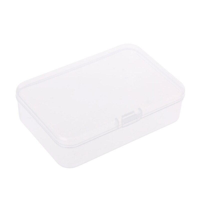 Small Transparent Plastic Storage Boxs Clear Square Multipurpose Display Case