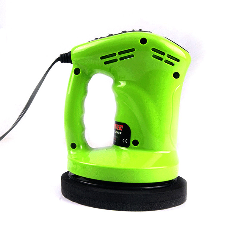 12V 80W Mini Car Polisher Machine Waxing Polishing Car Paint Care Tool Polishing Machine Sander 150mm: Green