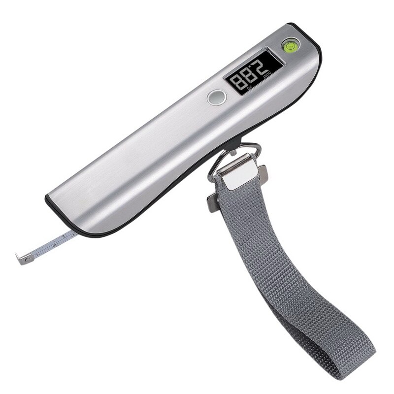 -Portable Mini Suitcase Scale LED Display 50Kg/110Lb Digital Luggage Scale for Travel Bag Hanging Scales Weighing Balance: Default Title