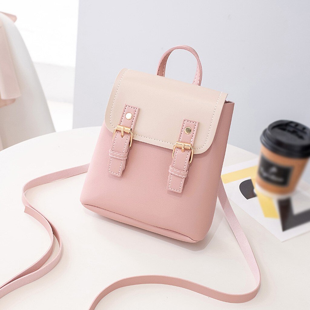 backpack women Small backpack girl Letter Purse Mobile Phone Bag mochila mujer рюкзак женский #CN20