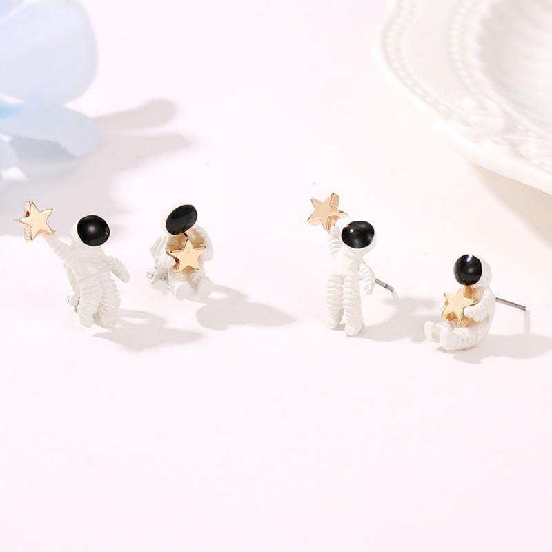 Koreaanse Rhinestone Oorbellen Sieraden Kroon Geometrische Ronde Stud Oorbellen Voor Vrouwen Charm Bloem Ster Maan Oorbel Sieraden