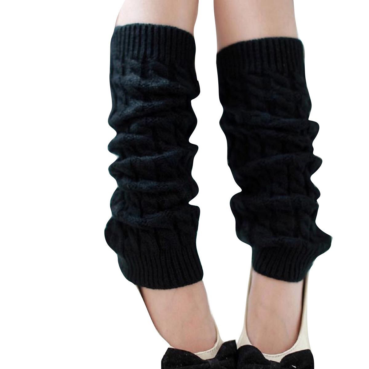 &30 Winter Cotton Sock Women Winter Warm Leg Warmers Knitted Scoks Crochet Long Boots Socks Теплые Носки