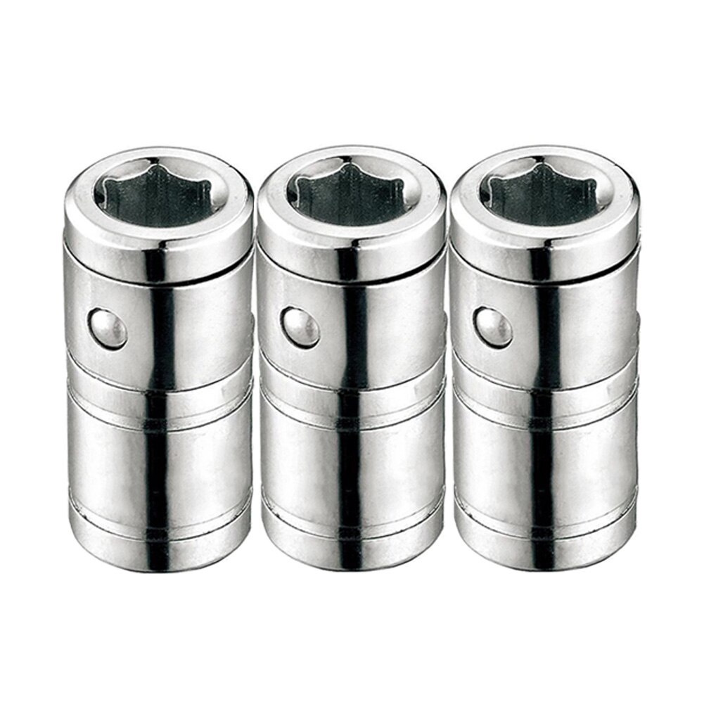 4 kpl 1/4 &quot; räikkäkanta neliömäinen veto kuusiokantakärjeihin muuntaja ruuvimeisselin kärkiadapteri 6.3mm -sarjan ruuvitaltan kanta