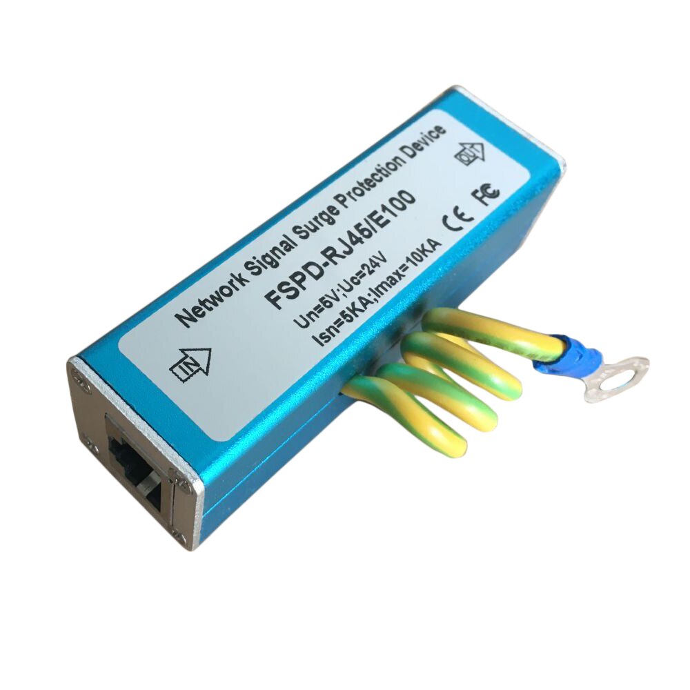 Yiispo verkko  rj45 ylijännitesuoja ukkonen, ylijännitesuoja, ukkossuoja 100 mt:n ethernet/ip-kameralle