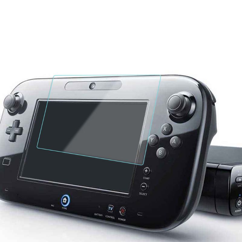 Ultra Clear Protective Film Surface Guard Cover for nintendo WII U Gamepad A9LC