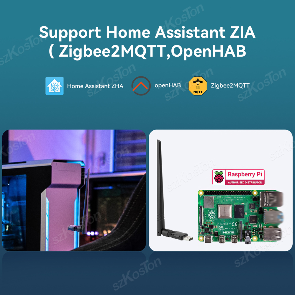 ZigBee 3.0 USB Dongle Plus-E Universal Zigbee Wireless Gateway Open Source Hub Works with Home Assistant OpenHAB Zigbee2MQTT ZHA