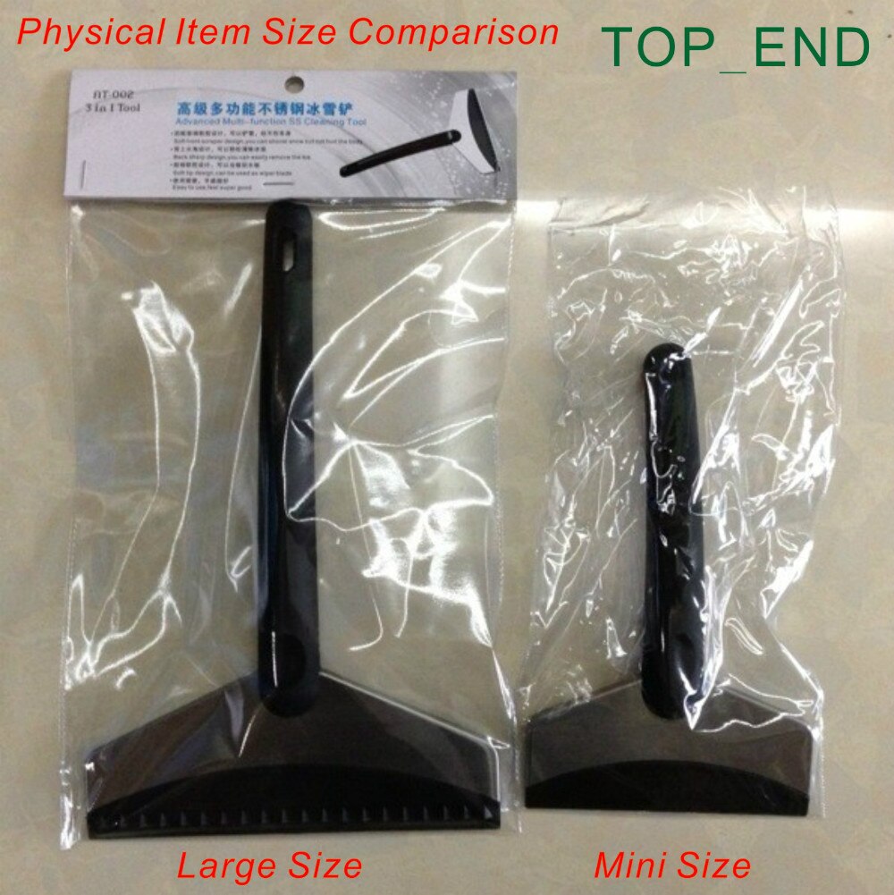 Portable Large Size Ice Scraper,Ice Shovel,Snow Shovel,Soft Wiper ,Clean Fast &amp; Clean,A Recommended Tool For Winter