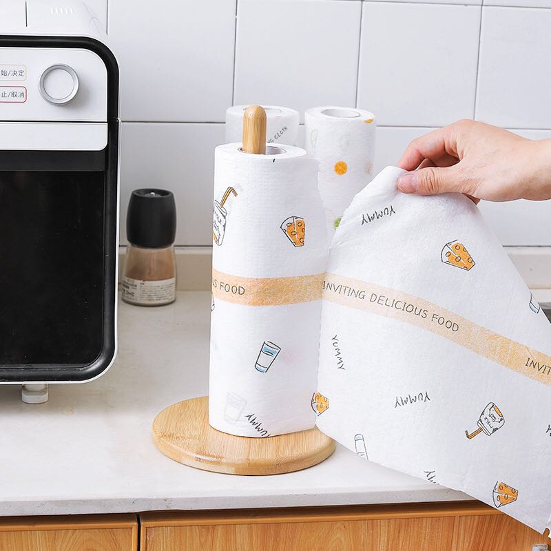 Trapo perezoso, paño desechable para platos, trapo húmedo y seco, trapo no tejido lavable, trapo desechable de aceite antiadherente