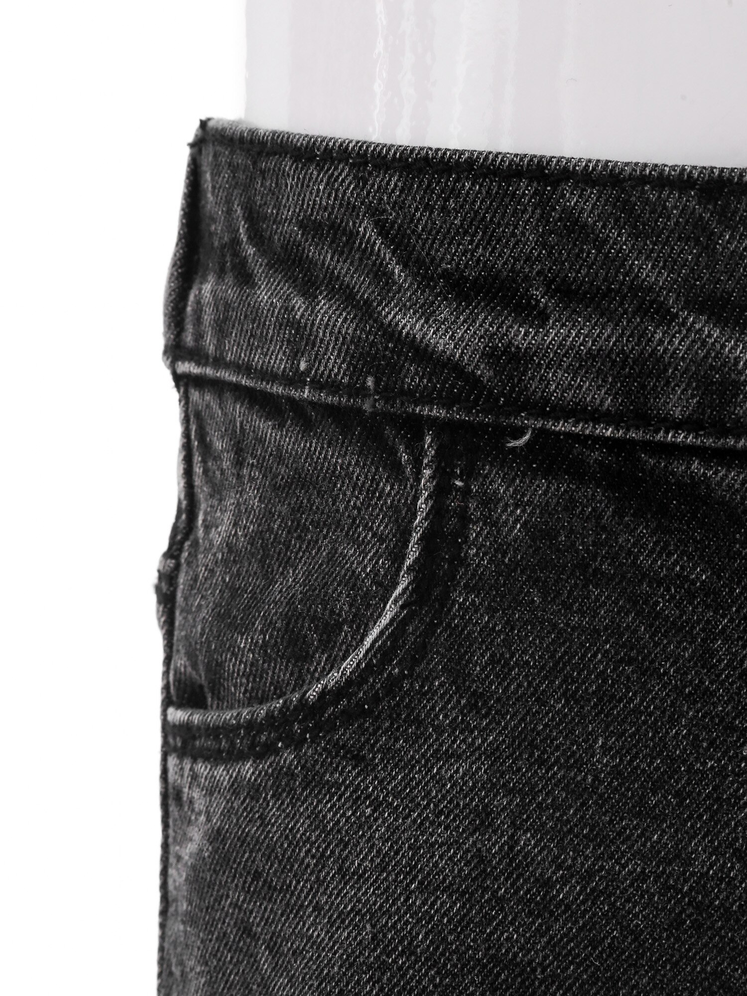 Short en Jean déchiré pour filles, taille haute, à la , ample, décontracté, pour enfants