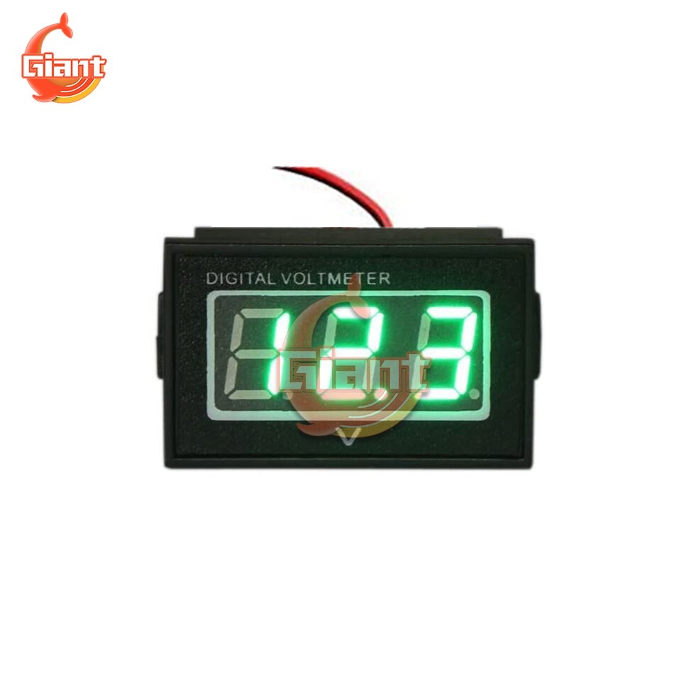 Tiardey DC 5–48 V Voltmeter, Batteriemonitor, wasserdichtes Digitalanzeige- Voltmeter für Auto, Boot, Marine, Fahrzeug, Motorrad, LKW, Wohnmobil, ATV