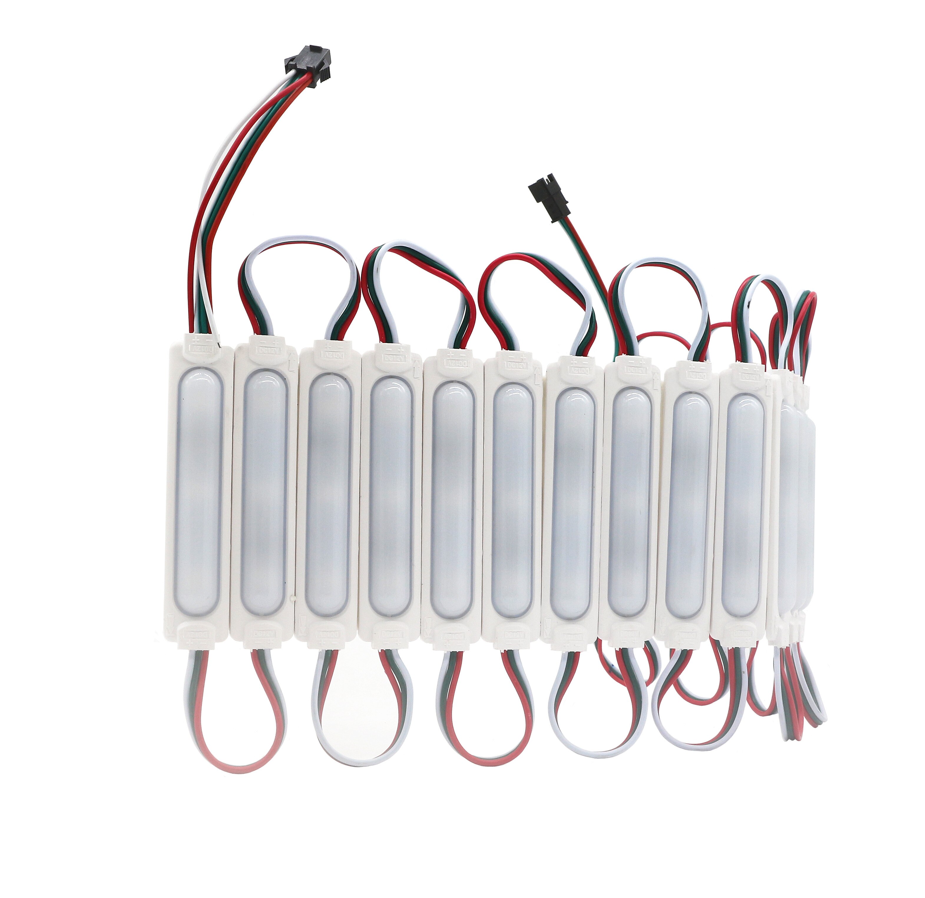 LED Module String COB Waterproof WS2811 DC12V For Outdoor Advertising Luminous Signs Light Box DIY LED Module Strip 20Pcs/Lot