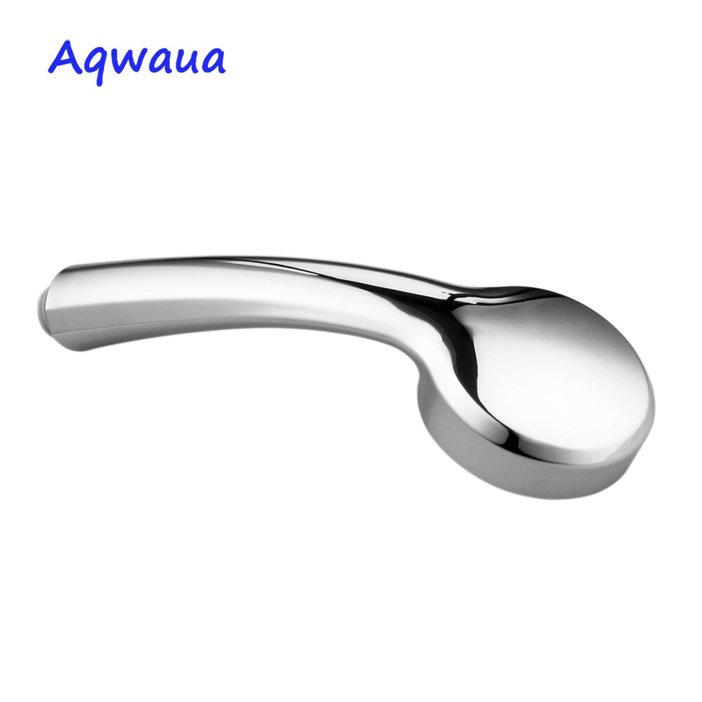 Aqwaua Hand Hold Shower Head Hand Shower Water Saving ABS Chrome Plated Shower Booster Power Shower Mixer