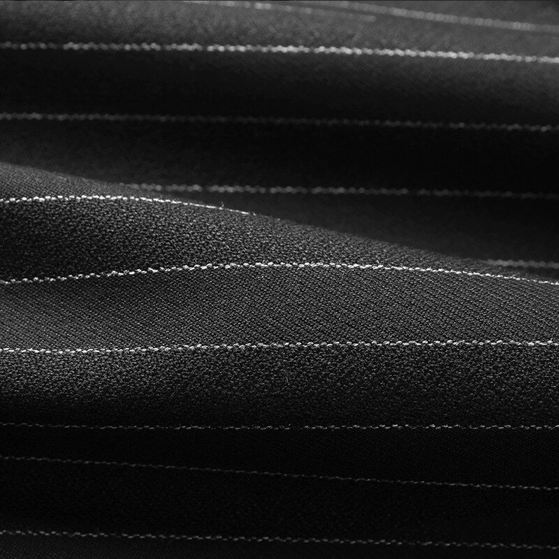 Formal Dress Trousers For Men Clothing Striped Slim Fit Thin Business Office Mens Suit Pants Korea Style