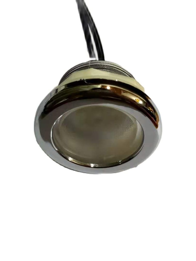 1Pc Waterdichte Clear Oppervlak Rgb 4-Pin Kabels Bad Onderwater Led Lamp Hottub Whirlpool Led Spa Licht zonder Controller