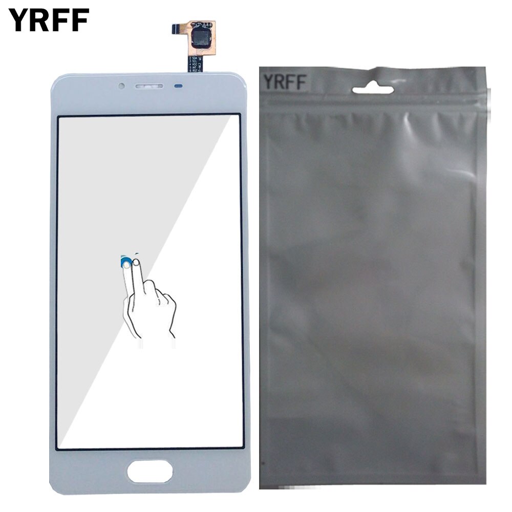 Teléfono DE PANTALLA TÁCTIL PARA EL Meizu M3S / Meilan 3S Touch Panel de cristal para pantalla M3s Sensor repuestos Digitizer herramientas Protector de película