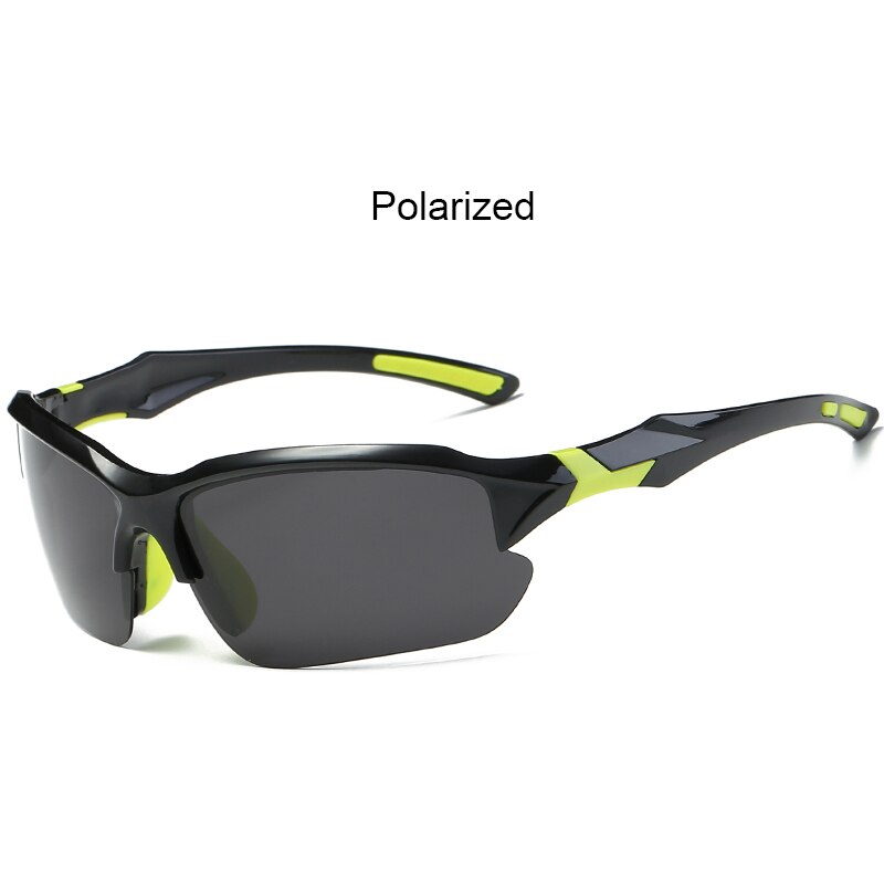 Fotokromiske fiskebriller polariseret  uv400 fisker solbriller unisex camping vandring briller sport løb cykelbriller: Gulgrå