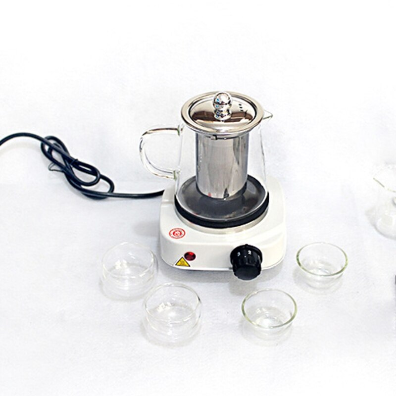 Portable Electric Burner 500W Single Stove Mini Hotplate Adjustable Temperature