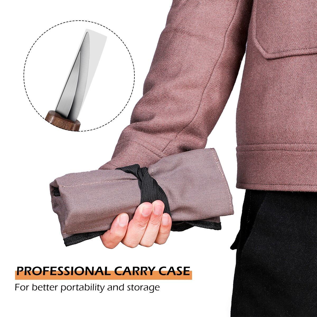 1pcs Woodworking Cutter Hand Tool Set Wood Carving Knife DIY Peeling Woodcarving Sculptural Carving Cutter