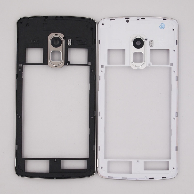 Housing Case For Lenovo K4 NOTE A7010 Middle Frame With Antenna+ Power Volume Buttons+Camera Lens Replacement Parts