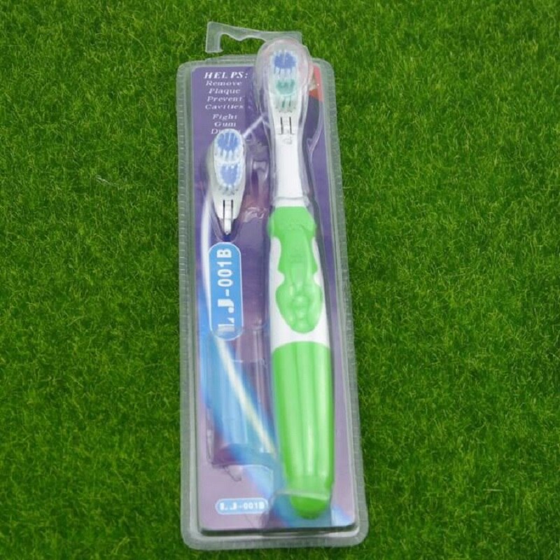 Oral Health Cross Action Electric Toothbrush Teeth Whitening Tooth Brush Electric Brush Non-Rechargeable Battery Powered