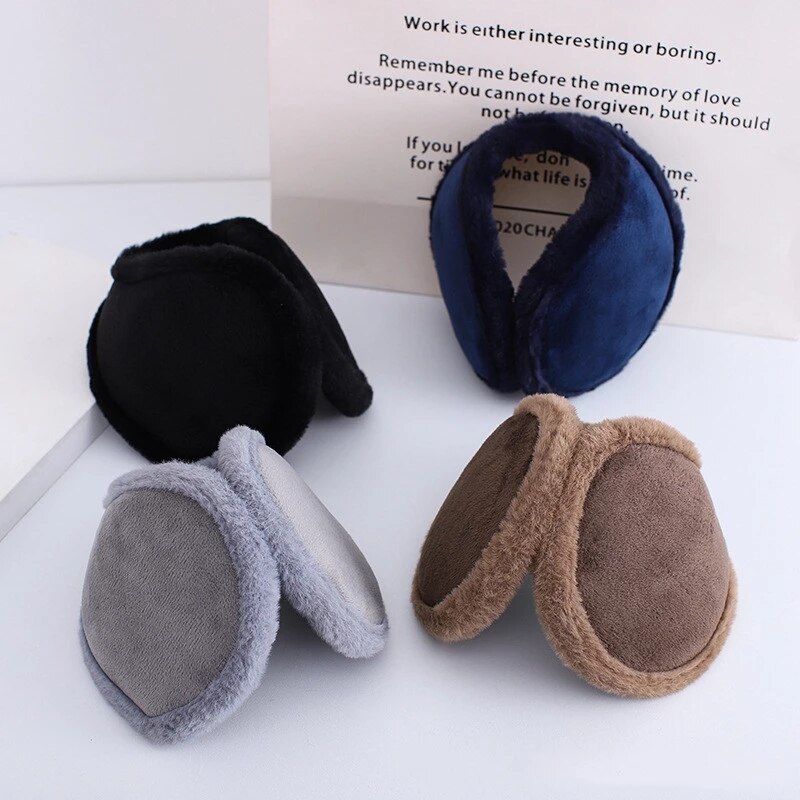 Winter Ear Bags Keep Warm Ear Muffs Men Women Extra Thick Windproof Ear Protection Outdoor Sport Antifreeze Winter Earmuffs