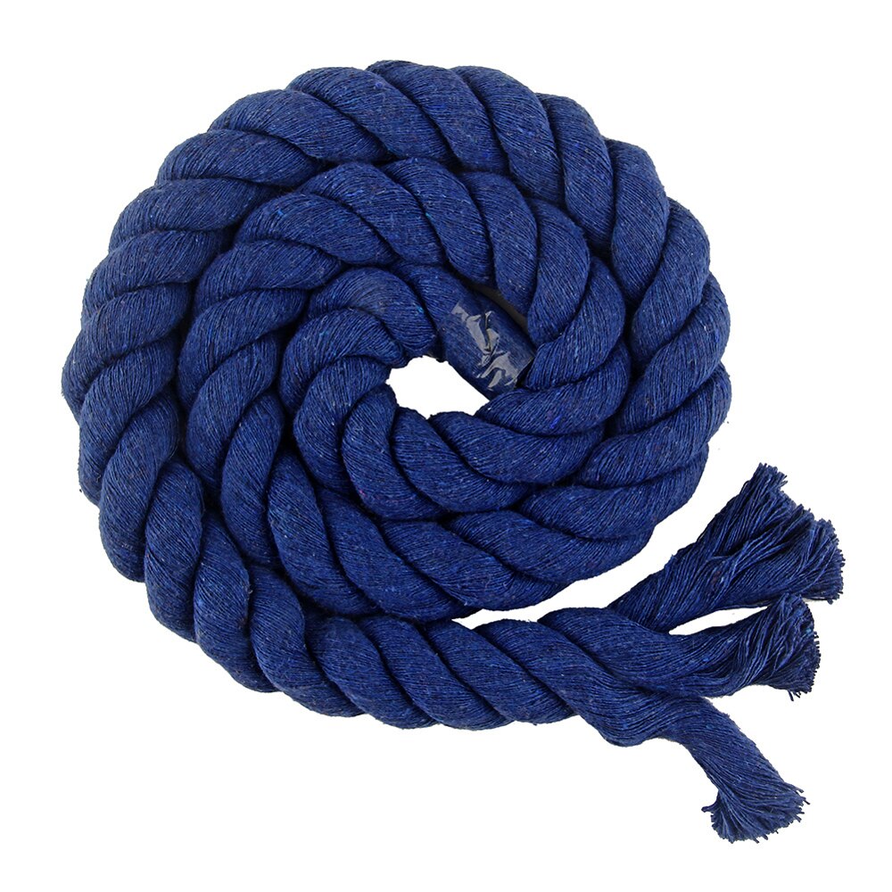 8mm Baumwolle Seil 10 Meter 3 Aktien Twisted-Cords Für Home Textil Handwerk Dekoration Tasche Kordelzug Gürtel DIY Lanyard gewinde Schnur: 20 navy