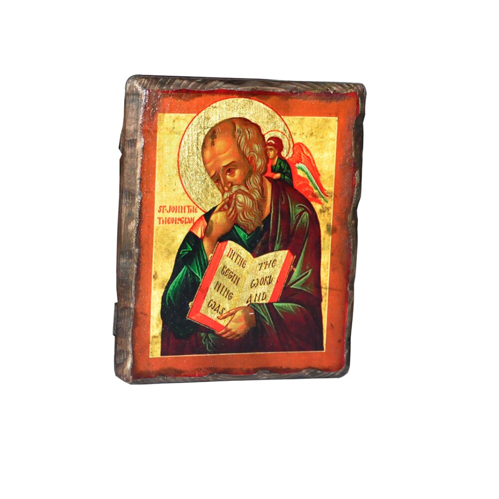 Ortodokse replika byzantium saint john ikoner kirker boligindretning tilbehør noel jul jul jul træ træ udefineret