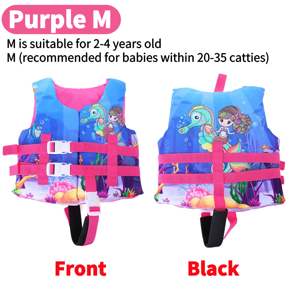 Water Sports Life Vest with Safe Lock & Zipper Safety Life Jacket Wear Resist Floating Power Jacket Swimming Pool Accessories: Red