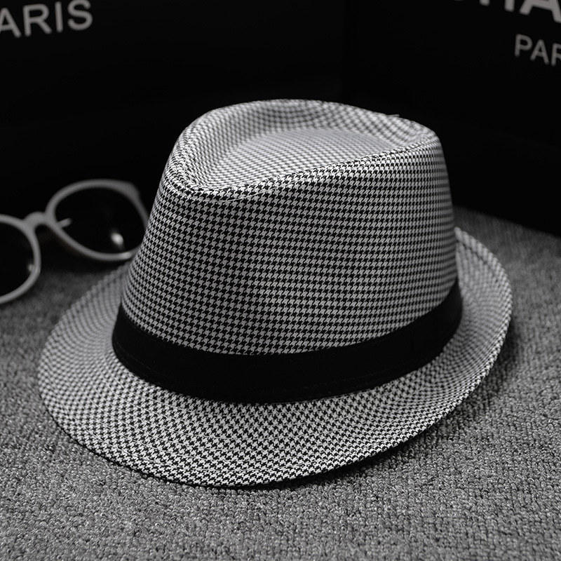 Sombreros Retro de Inglaterra para hombre, gorros a cuadros de Jazz, gorra con lazo, versión clásica, primavera, verano y otoño,: 14