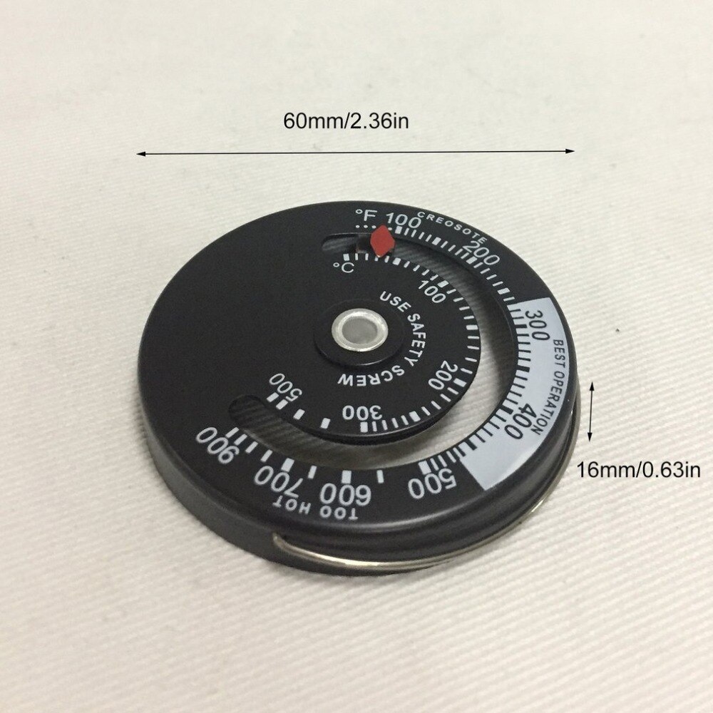 Houtkachel hoge temperatuur open haard controller schoorsteen monteur thermometer veilige rookgastemperatuur