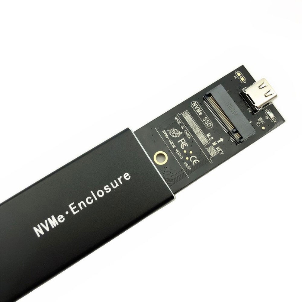 M.2 NVMe fallen Kasten 10Gbps USB 3,0 USB 3,1 Typ-C M Schlüssel PCIe NVME M2 SSD fallen NVMe Gehäbenutzen für 2230 2242 2260 2280 M2 SSD Stock