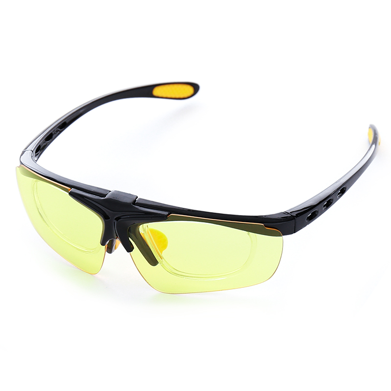 UV400 homme Sport lunettes de soleil cyclisme lunettes hommes femmes cyclisme lunettes de soleil cadre et lentille lunettes: M-4