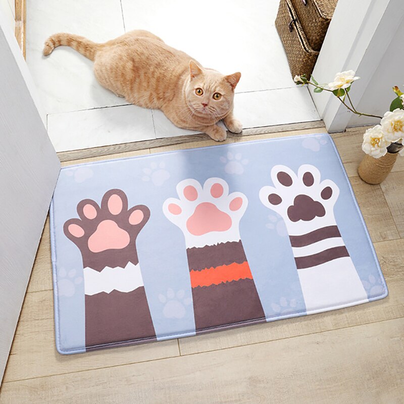 Slaapkamer Badkamer Deur Mat Zachte Cartoon Keuken Tapijt Lange Matten Deurmat Anti-Slip Vloer Outdoor Entree Mat Voor Living kamer Tapijt