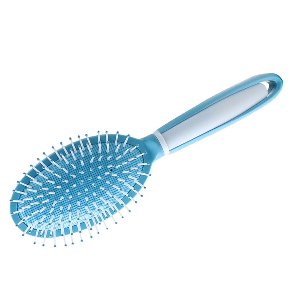 Cepillo de pelo para masaje de cuero cabelludo, antiestático, ligero, cojín de aire, cepillo de paleta para desenredar