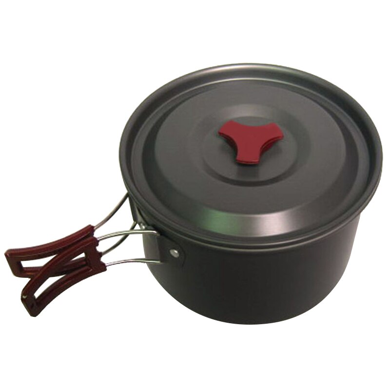 3l 19*11cm aluminiumslegering udendørs camping gryde camping køkkengrej picnic retter bærbar enkelt pande gryde udendørs service vandreture