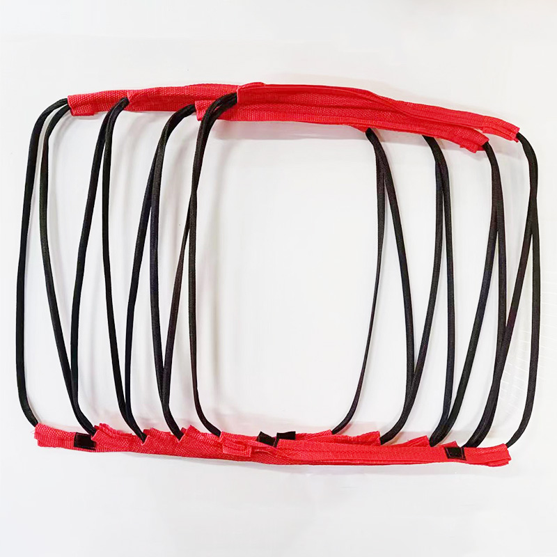 Échelle d'entraînement à vitesse fixe/pliante, échelle de saut en Velcro, entraînement sur les marches, échelle d'entraînement de Football et de basket-ball, peut être épissé à volonté: Bleu