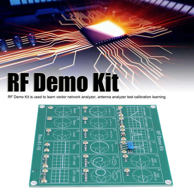 Rf Demo Kit Tester Module Draagbare Vector Netwerk Analyzer Test Filter Verzwakker Board Vector Netwerk Analyzer