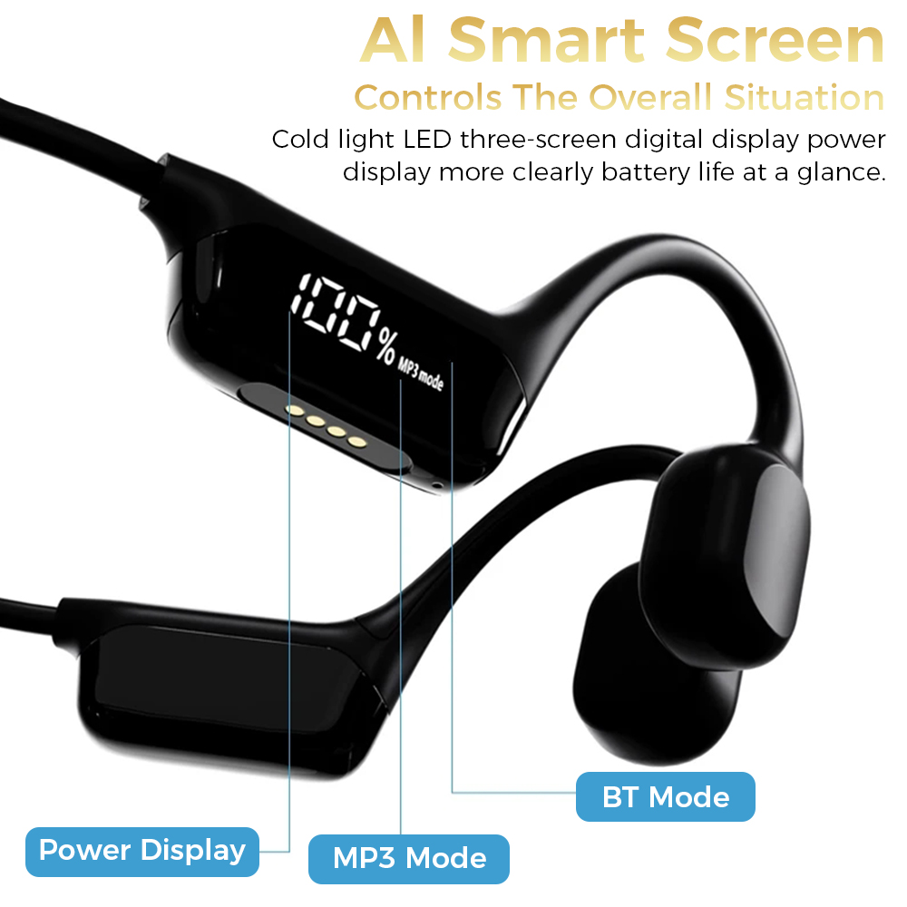 S10 Knochen leitung Bluetooth Headset IPX8 Neckband Kopfhörer Bluetooth 5.4 Schwimm kopfhörer 32GB Sport Ohrhörer Ohrhörer