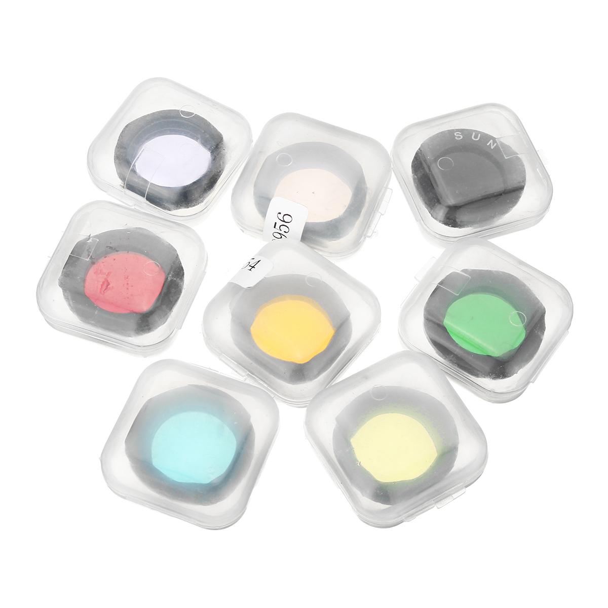 8 pièces/ensemble 1.25 pouces filtres Kit nébuleuse filtre lune soleil coloré filtre pour télescope oculaire lentille optique